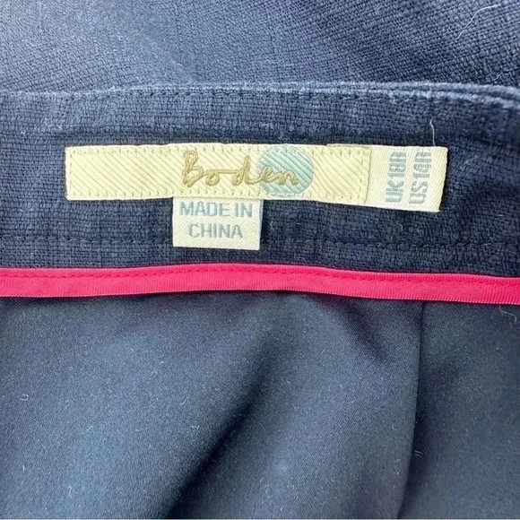 Boden Grace A-Line mini skirt with bow and pockets - Picture 4 of 7